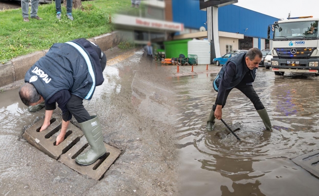 MASKİ, su baskınlarına ve göllenmelere müdahale etti