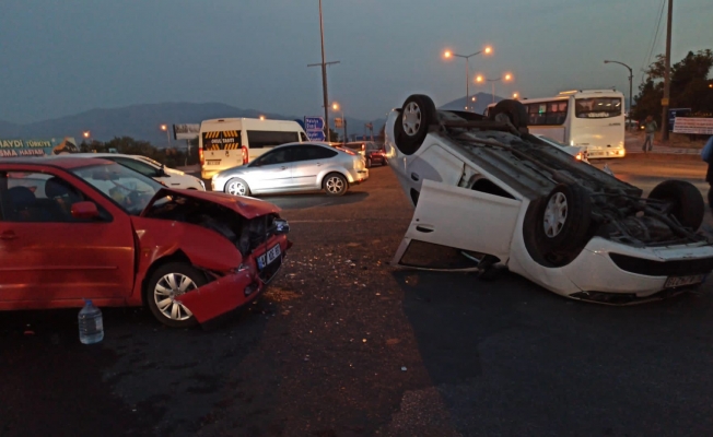 Malatya’da iki otomobil çarpıştı: 1 yaralı