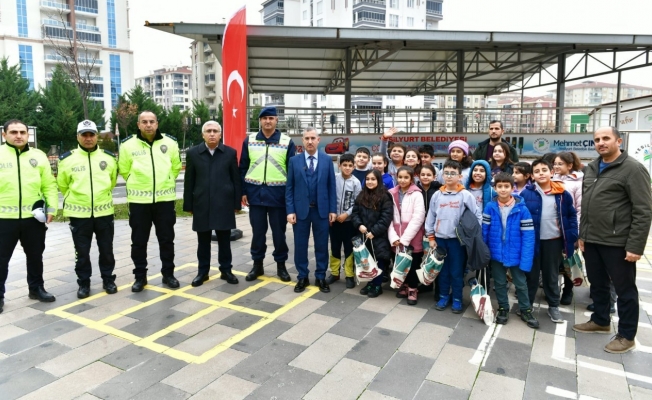 Yeşilyurt Çocuk Trafik Eğitim Parkı zirvede