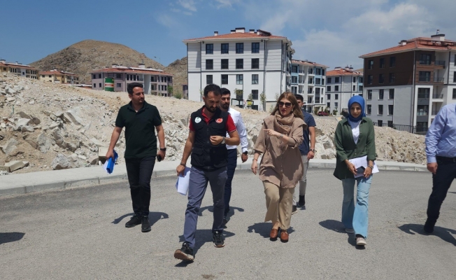 Malatya'da deprem konutları teslime hazırlanıyor