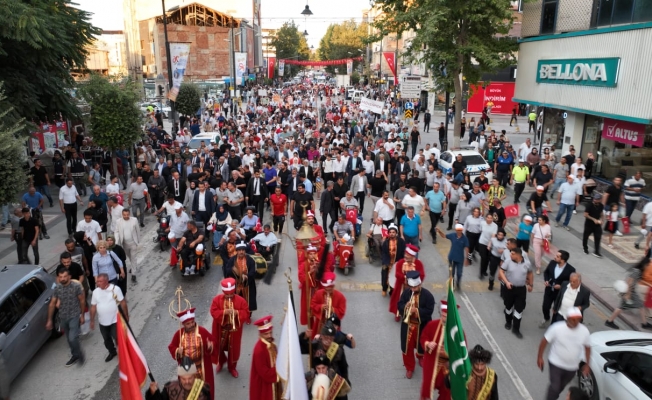 Kayısı Festivali Kortej Yürüyüşü Yapıldı