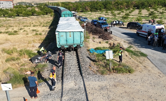 Malatya'da yük treni faciası: 3 ölü, 1 ağır yaralı