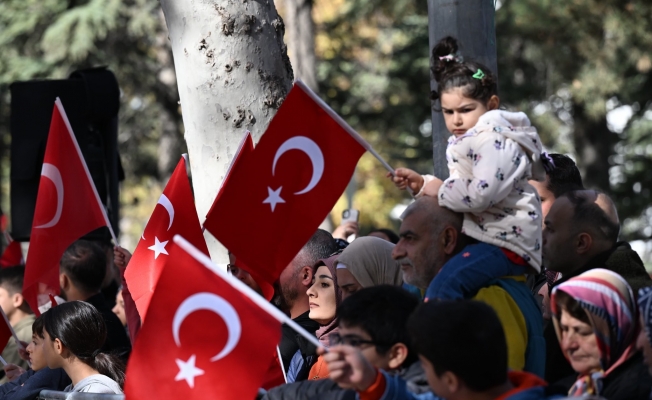 Deprem bölgesi Malatya'da 29 Ekim coşkusu