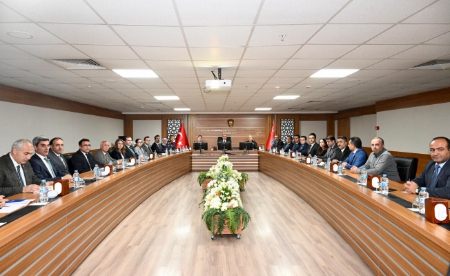 Malatya'da kış tedbirleri toplantısı gerçekleştirildi