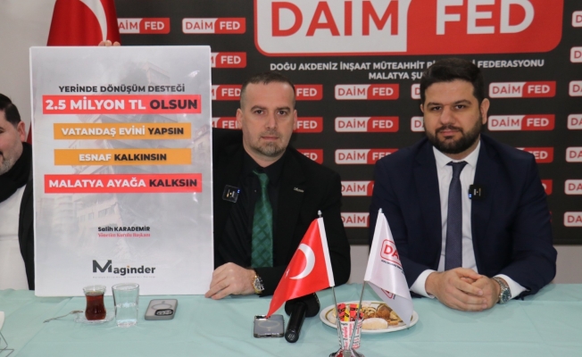 Karademir: Yerel müteahhitler güçlendirilmeli