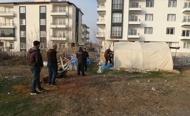 Malatya'da 53 yaşındaki adam çadırda ölü bulundu