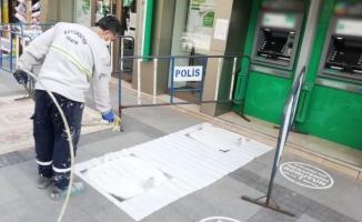 Malatya Büyükşehir Belediyesi’nden sosyal mesafe çalışması