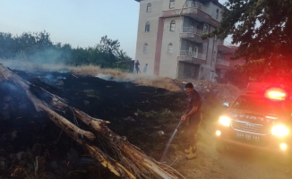 Malatya'da anız yangını