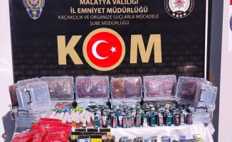 Malatya’da kaçakçılık operasyonu