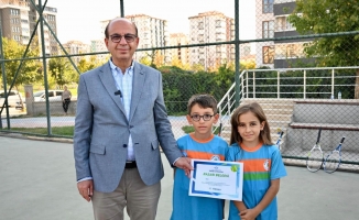 Yeşilyurt'ta tenis turnuvası heyecanı yaşandı