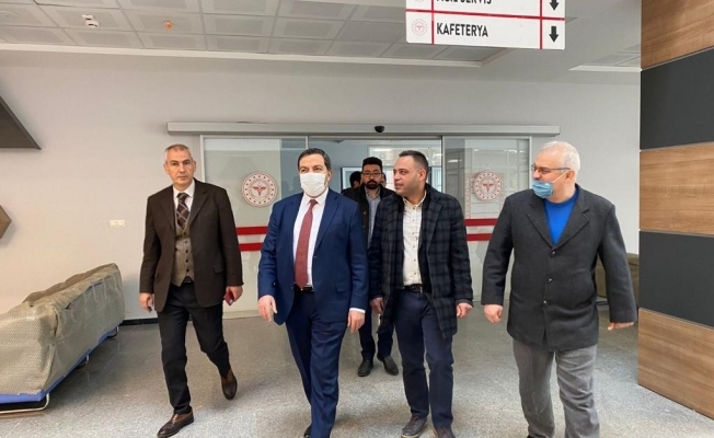 Doğanşehir Devlet Hastanesinin yeni hizmet binası açılmayı bekliyor